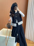 Women Classy Sleeves Lace Border Vest With Trouser Sets